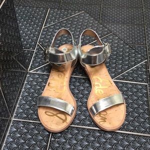 Sam Edelman   Silver Sandals